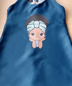 Girl sticker dress