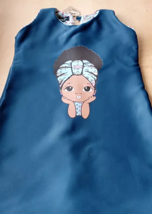 Girl sticker dress