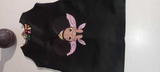 Girl sticker dress